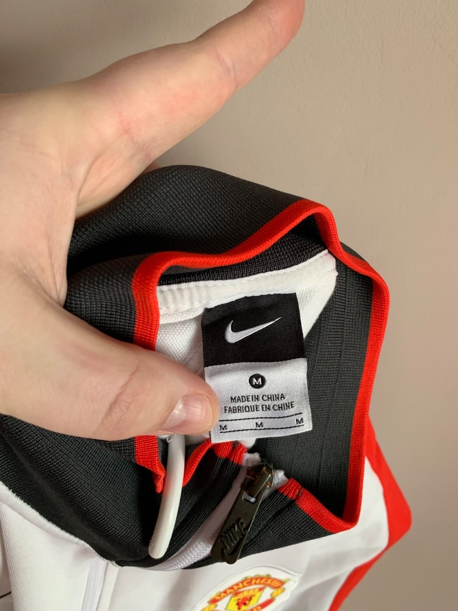 Manchester United 2008 Football Track Jacket Nike Retro Soccer