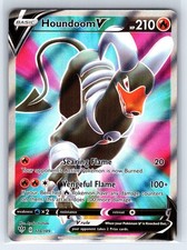 Houndoom V 178/189 Ultra Rare Darkness Ablaze Pokemon Holo Near Mint on eBay