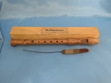 Th Mollenhauer Solist Recorder Original Box and I Instruction Manual Vintage