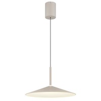 Pendelleuchte HäNgeleuchte Deckenleuchte Metall Sandfarben Led 4000K D 47,5 Cm