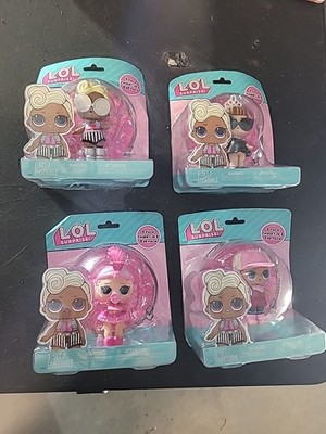 Lot Of 4 LOL DOLLS Funky QT. BrrrBB Audrey Hepburn Confetti Pop 2022 NIP