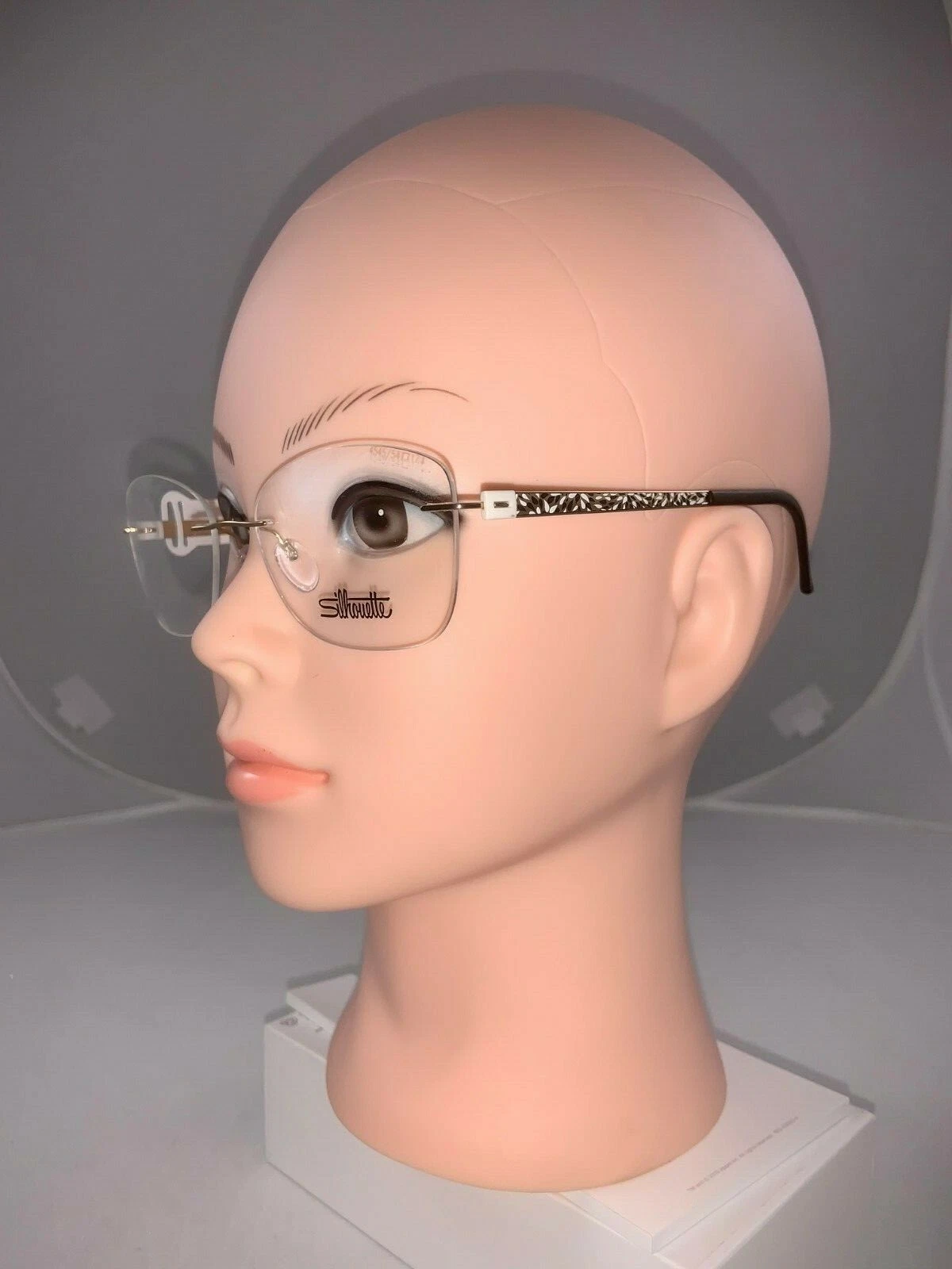 New Silhouette Eyeglass Frames 4545 20 6060 54 rimless lightweight