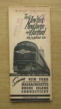 NYNH&H NEW HAVEN Public Timetable: 4/15/45 System