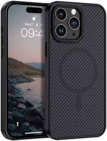 Carbon Fiber for iPhone 11 Pro Max Case, for iPhone 11 Pro Max Magnetic Case [Co