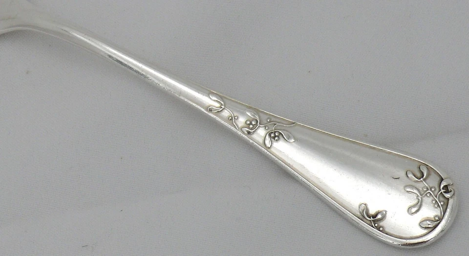 Ercuis modèle GUI, 6 fourchettes de table en métal argenté, Art Nouveau. - Photo 4/4