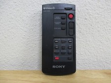Sony RMT-502 Video 8 Remote Control TESTED Black Vintage WORKING Free Shipping