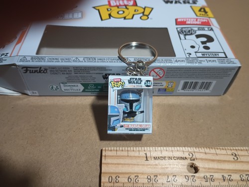 Funko Bitty Star Wars mandalorianisch schwere Infanterie Panzer Bo Katan Schlüsselanhänger Menge 3 - Bild 2 von 12
