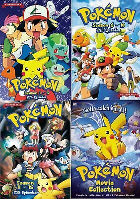 DVD Anime POKEMON Movie Collection Box (23 MOVIE+ 3 SPECIAL) All Region