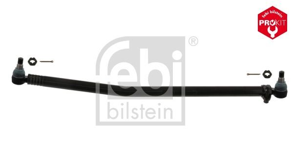 Febi 39807 Lenkstange Mit Kronenmuttern Und Splinten Vom Lenkgetriebe Zur 1. Vor-image