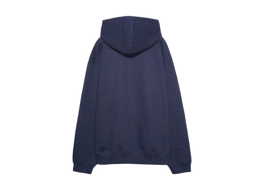 Supreme Champion Zip Up Hooded Sweatshirt Navy image 2