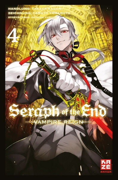 Thumbnail - Seraph Of The End Band 4 Kaze Manga