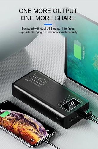 30000mAh Power Bank Fast Charging LED Display Portable External Battery TypeC - 第 18/21 張圖片