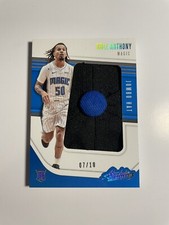 Cole Anthony Absolute RC #’d /10 Jumbo Hat Button