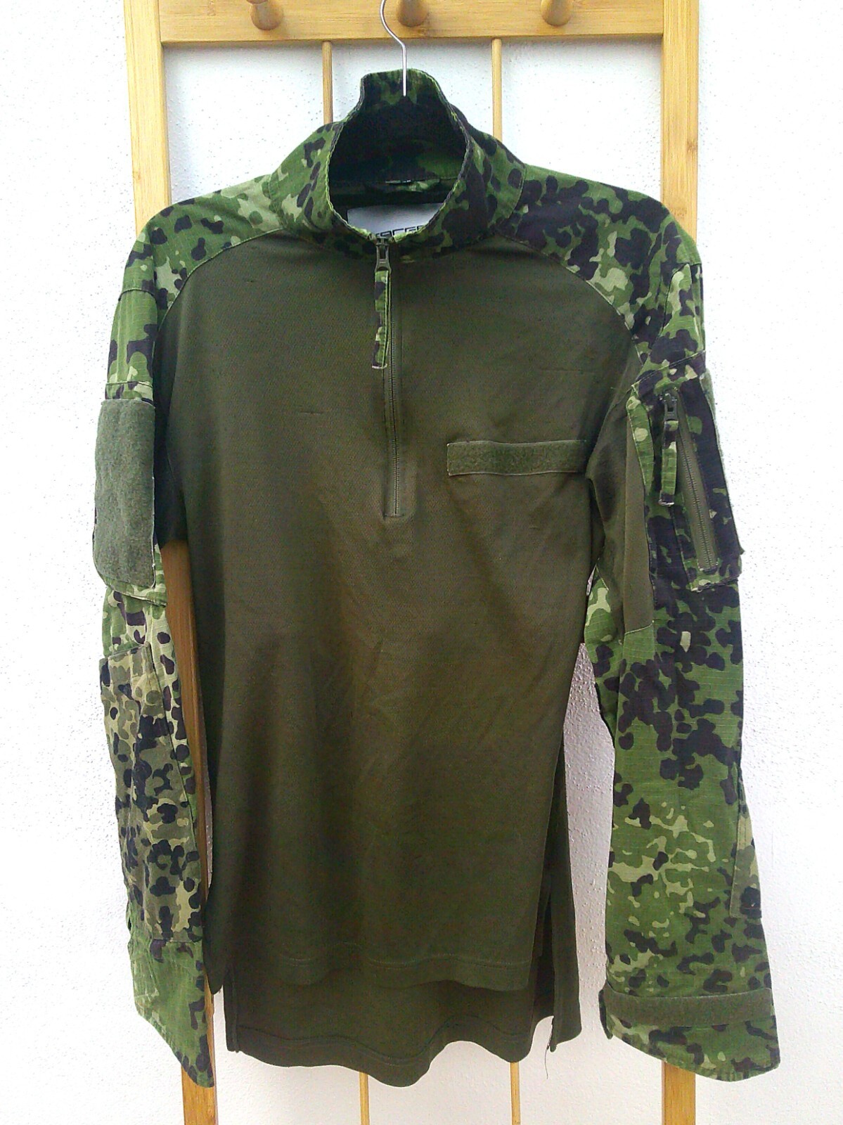 TacGear Coolmax Combat Shirt M84 rare Danish flecktarn camouflage