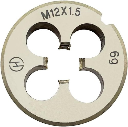 M12 X 1.5mm Tap+Die Set HSS Machine Thread Tap And Round Thread Die Right Hand - Picture 2 of 7