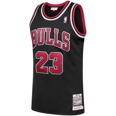 Chicago Bulls 97/98 - Michael Jordan - Basketball NBA - Black