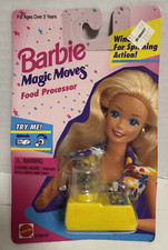 1995 Barbie Magic Moves Food Processor   Sealed on Card 67020-92