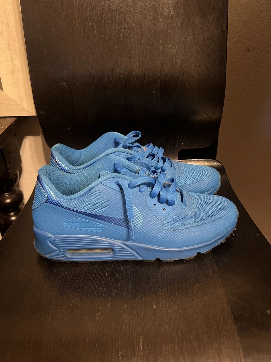 Discriminatie Achternaam Schotel Size 9.5 - Nike Air Max 90 HYP Premium Hyperfuse Blue | eBay