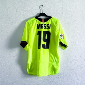 Fc Barcelona Trikot Messi 19 Away Nike Shirt Barca Neon Retro Camiseta Xl Ebay