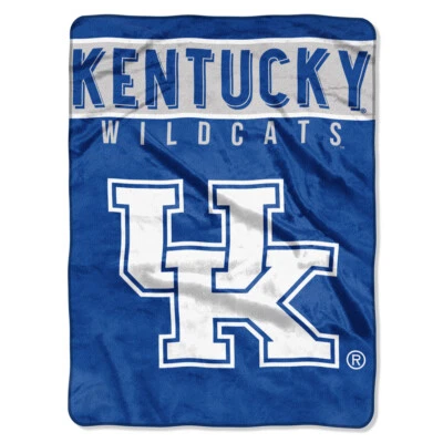 NORTHWEST Kentucky Wildcats Plush Blanket, 60”x80” - Warm & Soft NCAA BLANKET