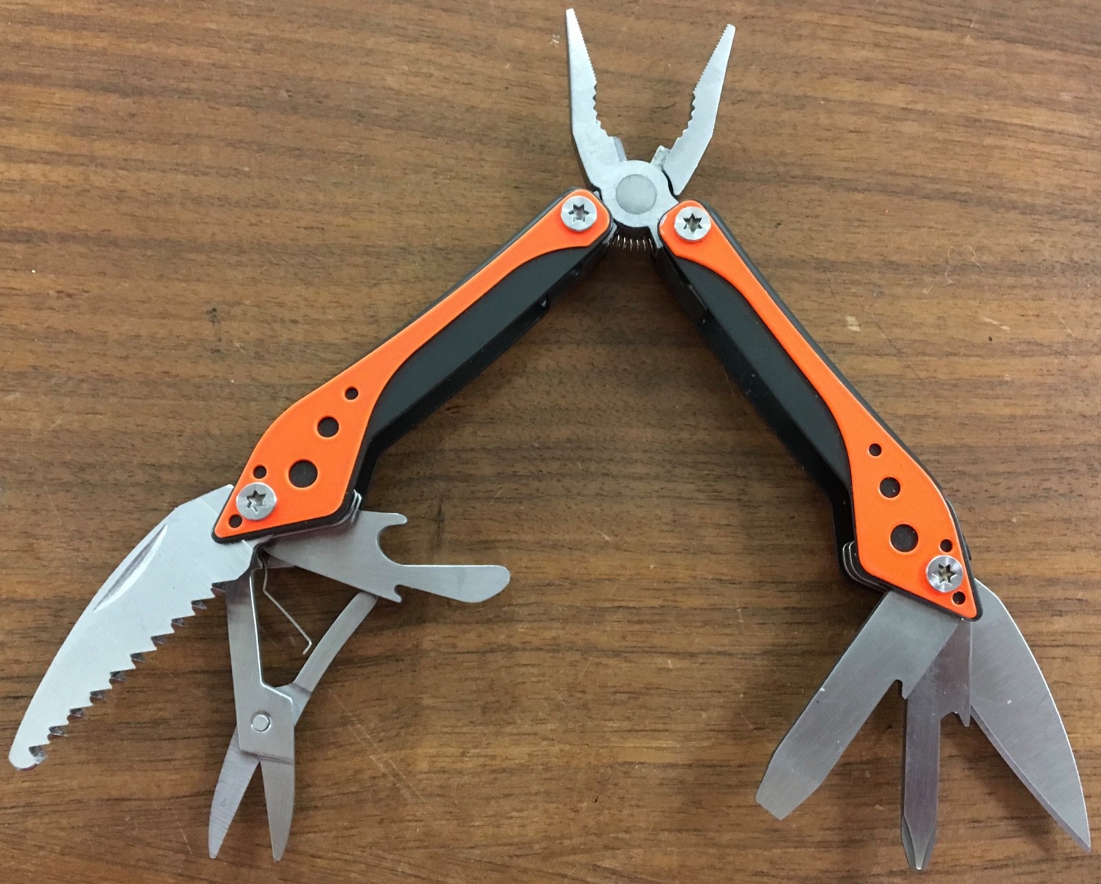 Cabela's multi tool with pouch for camping, survival, hunting, crafts