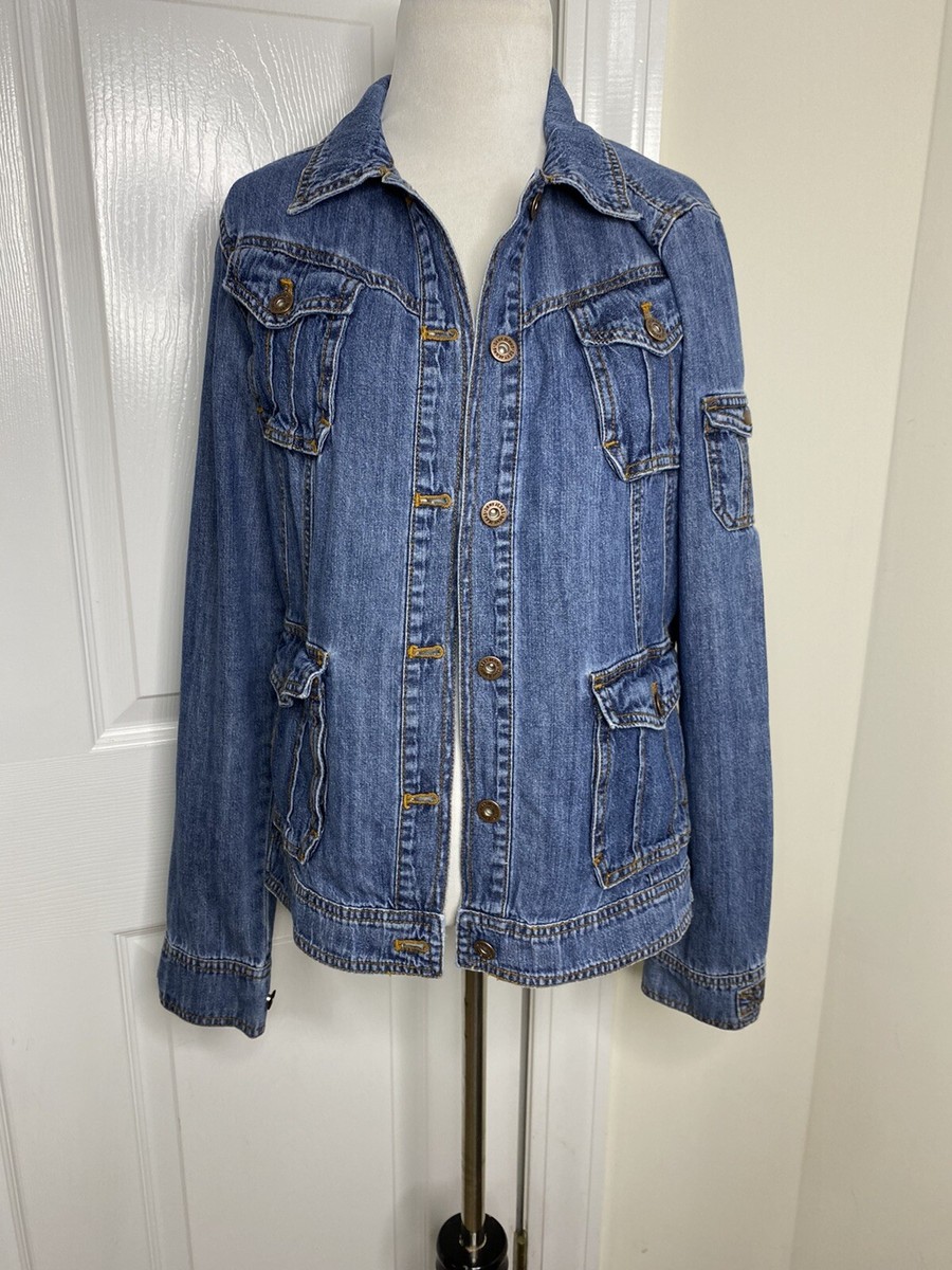 DKNY JEANS ダナキャラン【L】デニムファーコート y2k il_340x270.5654007522_qa2y.jpg