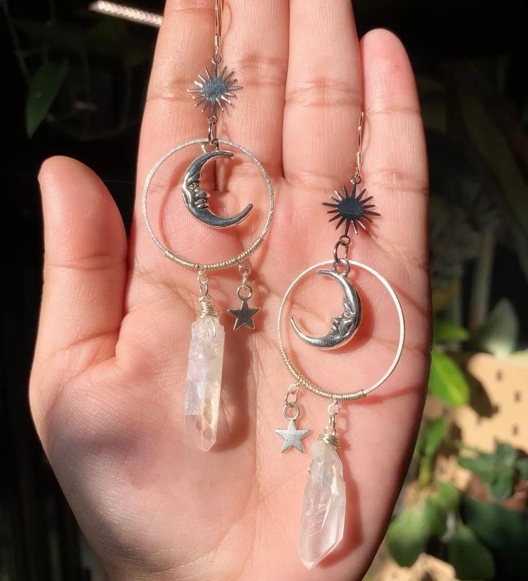 Witchy earrings discount