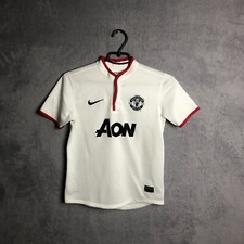 Manchester United Jersey Away football shirt 2012 - 2014 Nike Young Size M