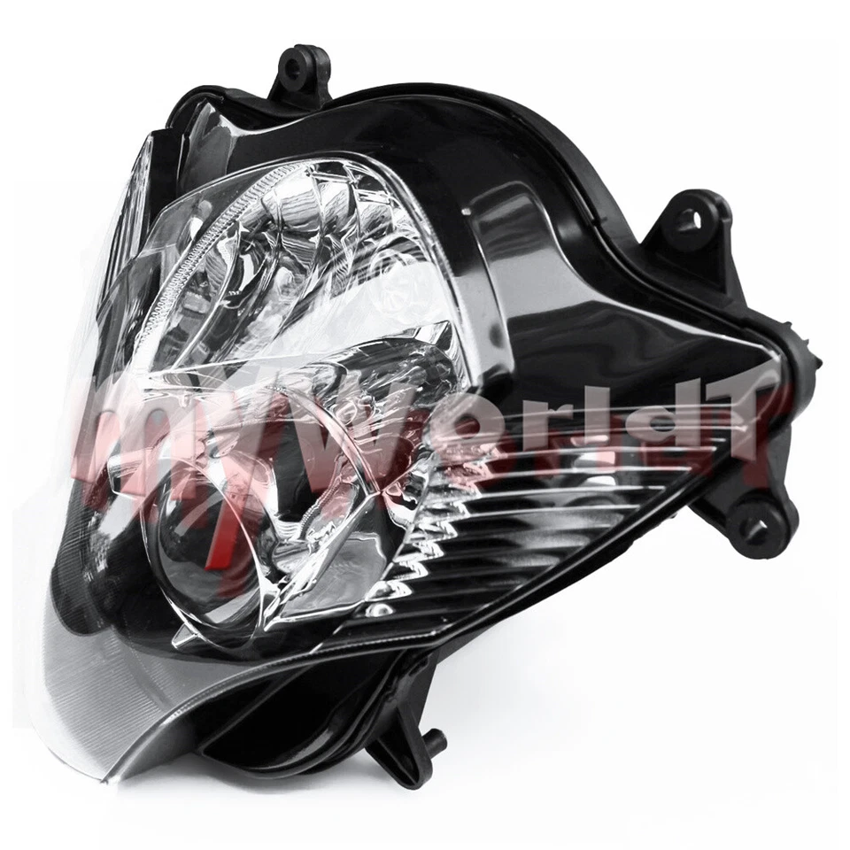 Conjunto de faros luz de faro apto para Suzuki GSXR600 GSXR750 K6 2006-2007 Foto 4 de 4