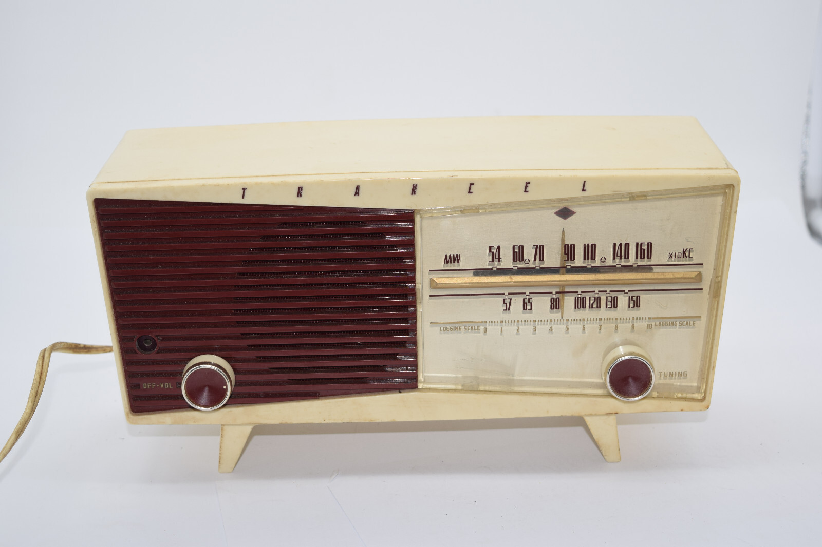 Rare Vintage Antique Mid Century Modern Trancel UL-518 Table Tube Radio