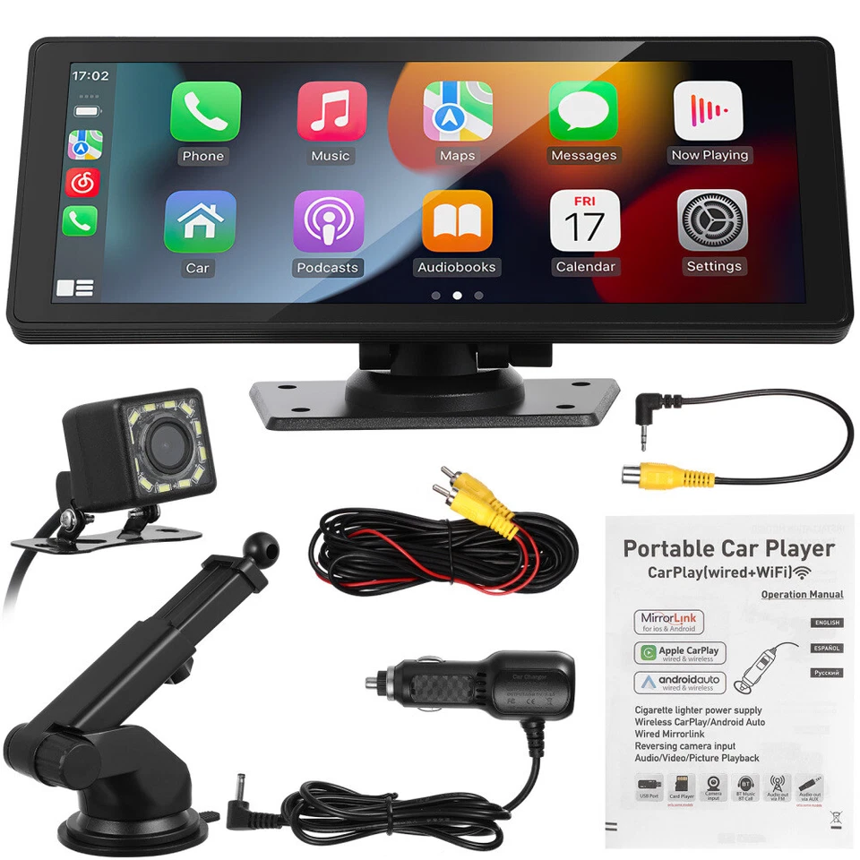10,26 Zoll Display Carplay & Android Auto Dashcam GPS Navigation Rückfahrkamera - Bild 4 von 4