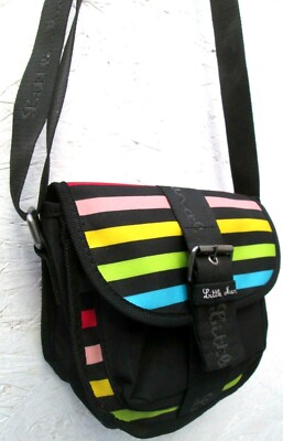 LITTLE MARCEL petit Sac à main bandoulière toile Authentique