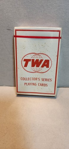 VINTAGE TRANS WORLD AIRLINES 1955 ERA L1049G CONSTELLATION DECK OF PLAYING CARDS - Picture 2 of 2