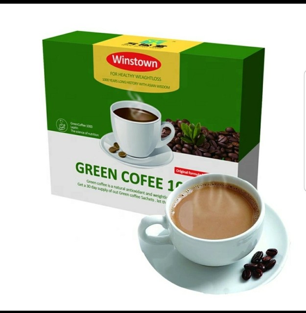 GREEN SLIMMING COFFEE STRONG INSTANT DIET DRINK LOSE WEIGHT FAT BURN
