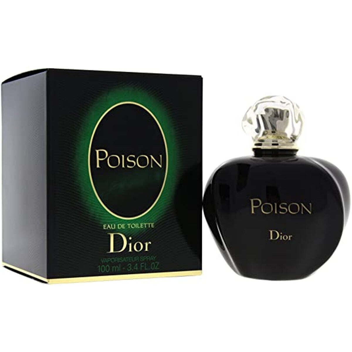 CHRISTIAN DIOR POISON 3.4 OZ EAU DE TOILETTE SPRAY | eBay