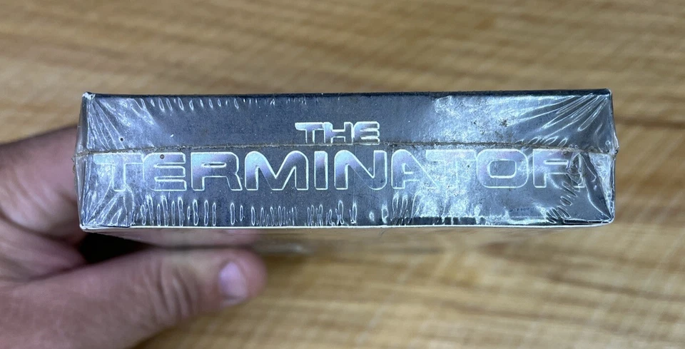 1991 THE TERMINATOR Arnold Schwarzenegger VHS TAPE New Factory Sealed - Image 4 of 4