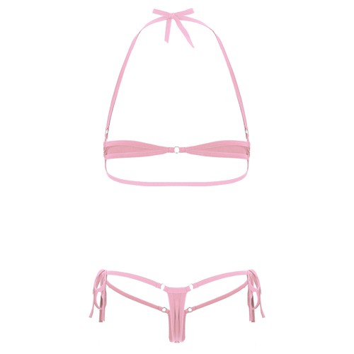 Micro Bikini Extreme Bra G String Thong Bikini Set Sexy Bathing Suit for AU - Picture 53 of 121