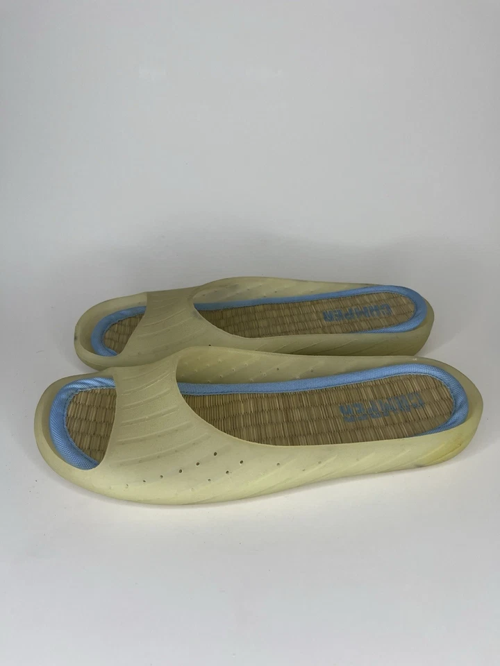 Босоножки Camper женские размер 38 США 7 зеленые резиновые комфортные для ходьбы без шнуровки - Изображение 3 из 4