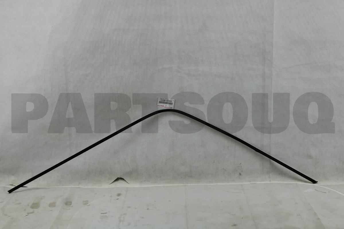 7550660010 Genuine Toyota MOULDING, ROOF DRIP SIDE FINISH