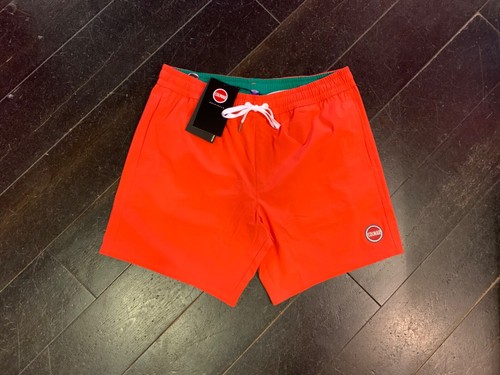 Colmar uomo TG 50 costume mare piscina boxer colore arancione | eBay