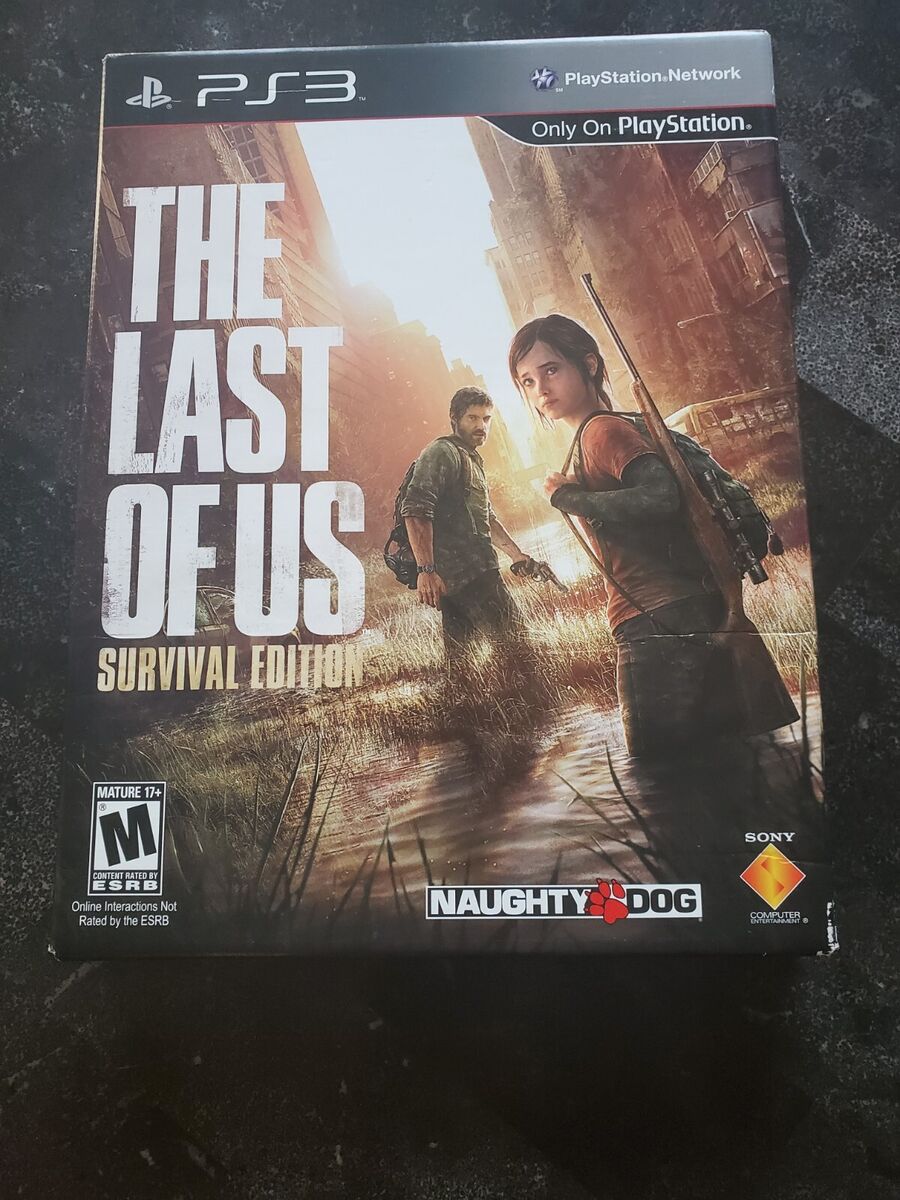 The Last of Us - Survival Edition SEALED (Sony PlayStation 3 PS3