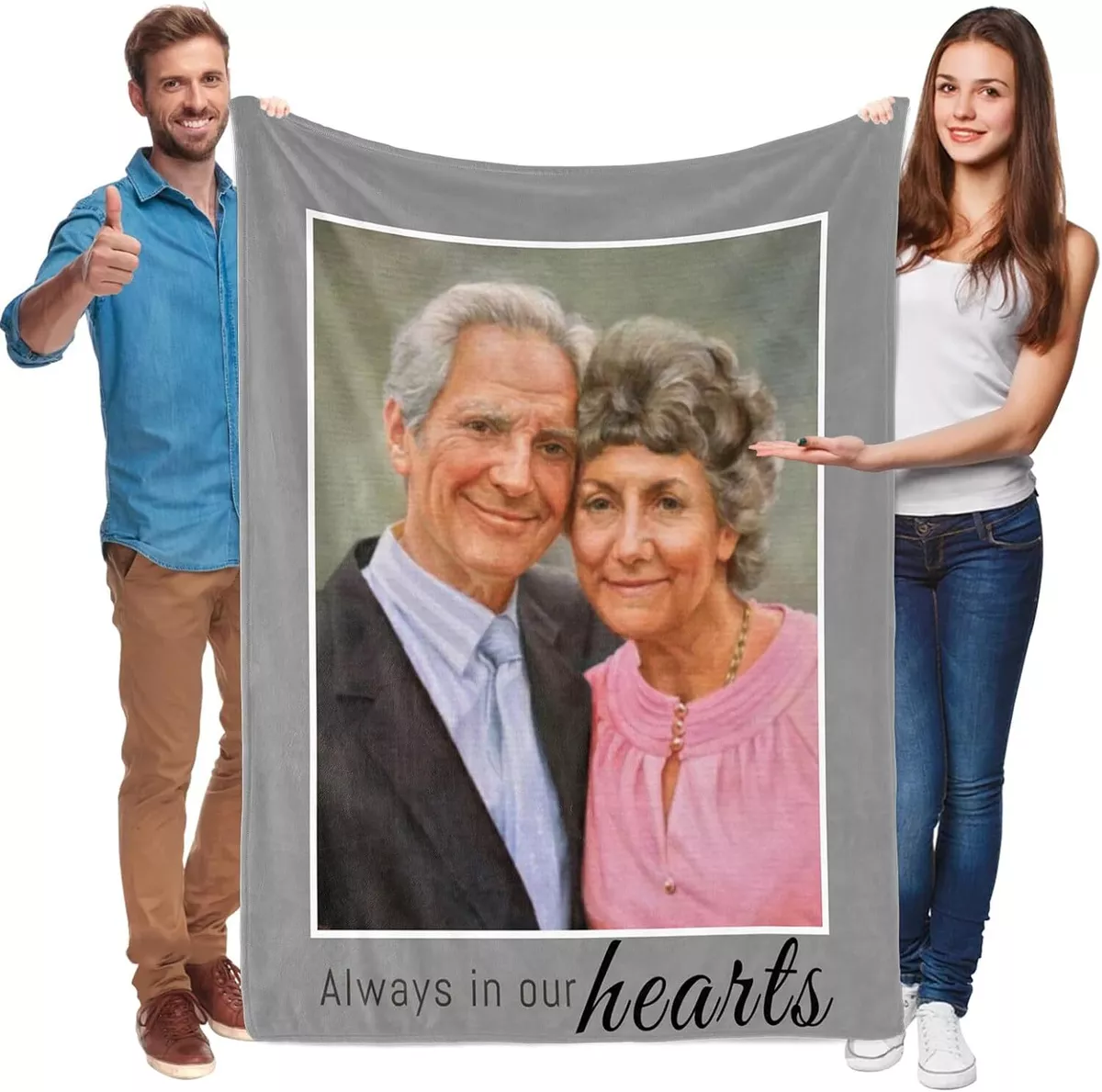Custom Photos Blanket Personalized Custom Picture Blanket Add Text