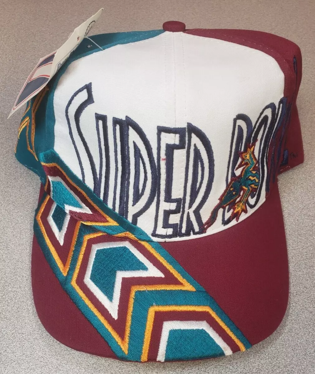 Super Bowl XXX Snapback Hat Sun Devil Stadium Logo 7 NFL Aztec Cap Vintage 90s