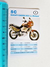 Ducati Cagiva 900 Card Rare from Game Motorcycle Fournier Original New