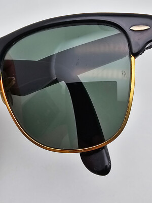 Ray-Ban B&L Wayfarer Max II W1272 Ebony Gold Frame G-15 Lens