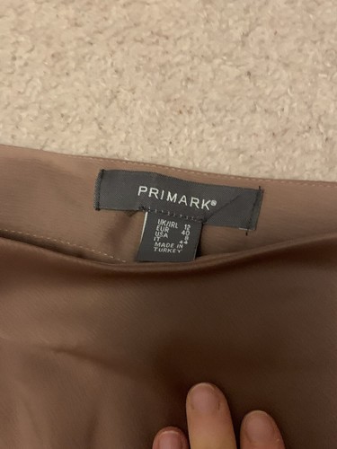 primark brown y2k midi mid rise skirt - Picture 2 of 2