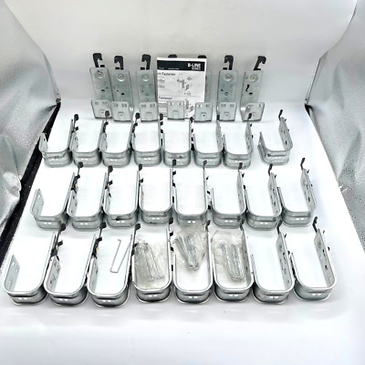 LOT OF 31 - BCH32-W2 J-Hook 78101104841 B-Line Cable Hook to Rod Hanger 2'' Hook