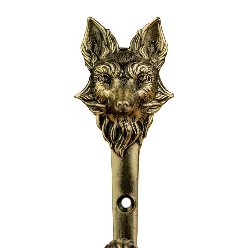 Wall hook in the shape of a fairy fox with a tail for clothes, hats, keys - Picture 5 of 12