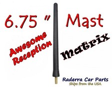 Fits 2003-2013 Toyota Matrix - 6 34 Short Custom Rubber Antenna Mast Fits 2003-2013 Toyota Matrix - 6 34 Short Custom Rubber Antenna Mast