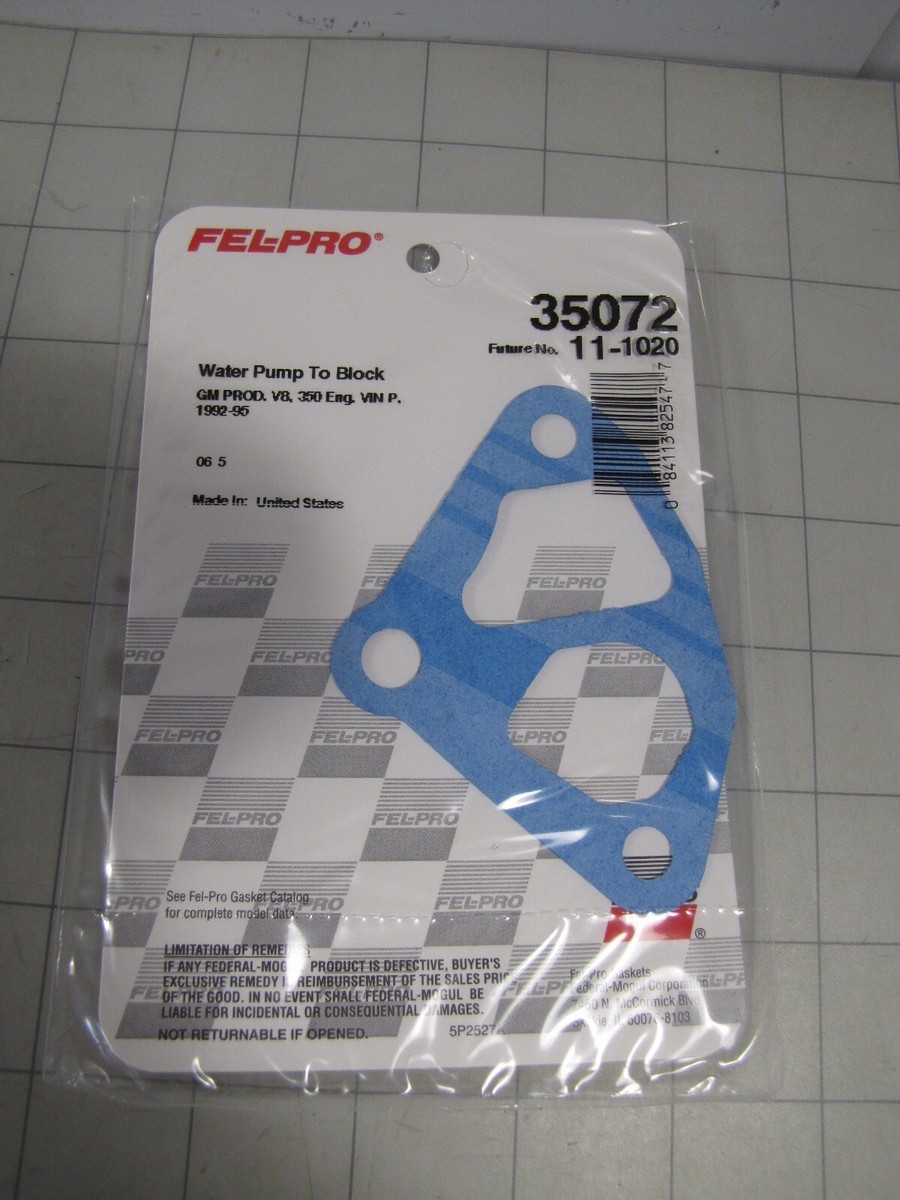 たーけ Fel-Pro 35072 Water Pump to Block Gasket for Buick Cadillac
